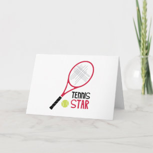 Tennis Star Card