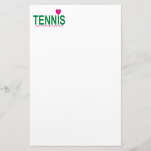 Tennis Stationery