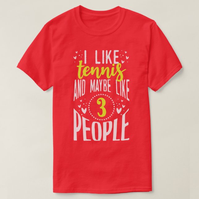 Tennis T-Shirt (Design Front)