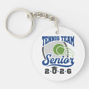 Tennis Team Senior Class of 2026 Key Ring