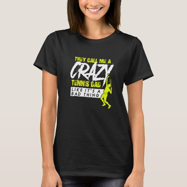 Tennis Tennis Racket Tennis Ball Tennis Court Tenn T-Shirt (Front)