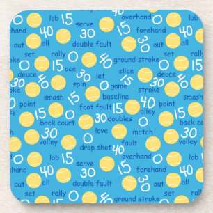 Tennis Terms Coaster