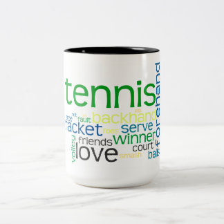 Tennis Terms Mug