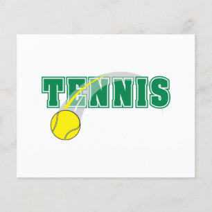 tennis text graphic
