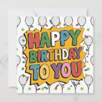 "Tennis-Themed Birthday Card: Aces & Cheers!"