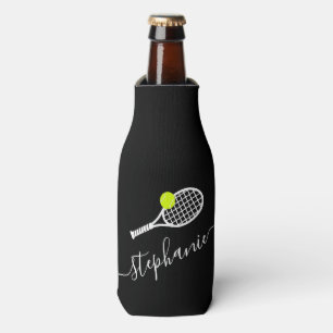 Tennis Themed Custom Name Personalised Can Cooler