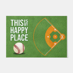 Tennis This Is My Happy Place, Sports Rug