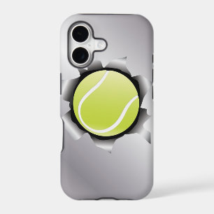 tennis thru metal sheet