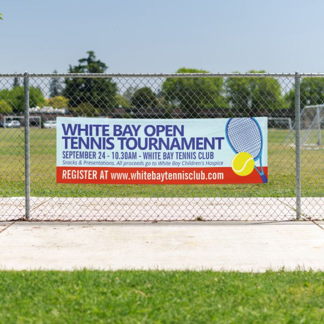 Tennis tournament open event simple graphic  banner (Insitu)