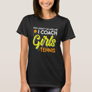 Tennis Trainer Saying Nix Macht Mir Fear Tennis Tr T-Shirt
