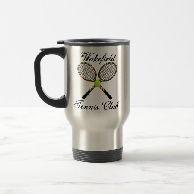 Tennis Travel Mug (Left)