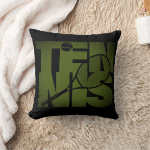 Tennis Typography Cushion