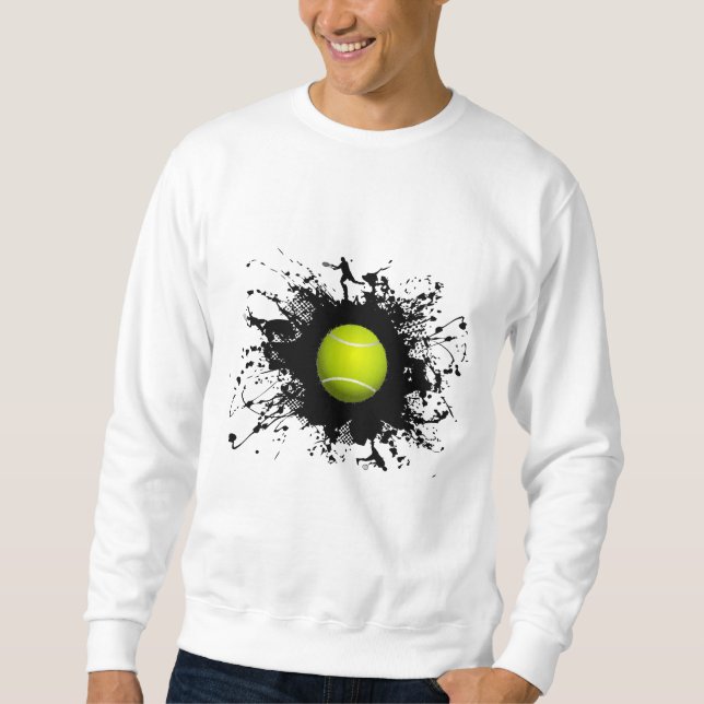 Tennis Urban Style Sweatshirt (Front)