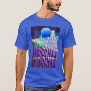 Tennis Vibes design Men's tennis t-shirt