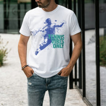 Tennis Vibes Only Grunge Distressed
