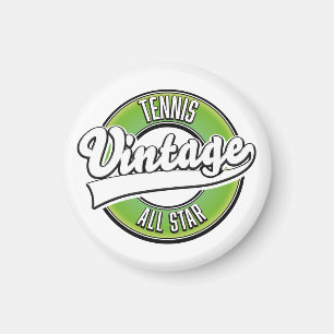Tennis Vintage All star logo Magnet