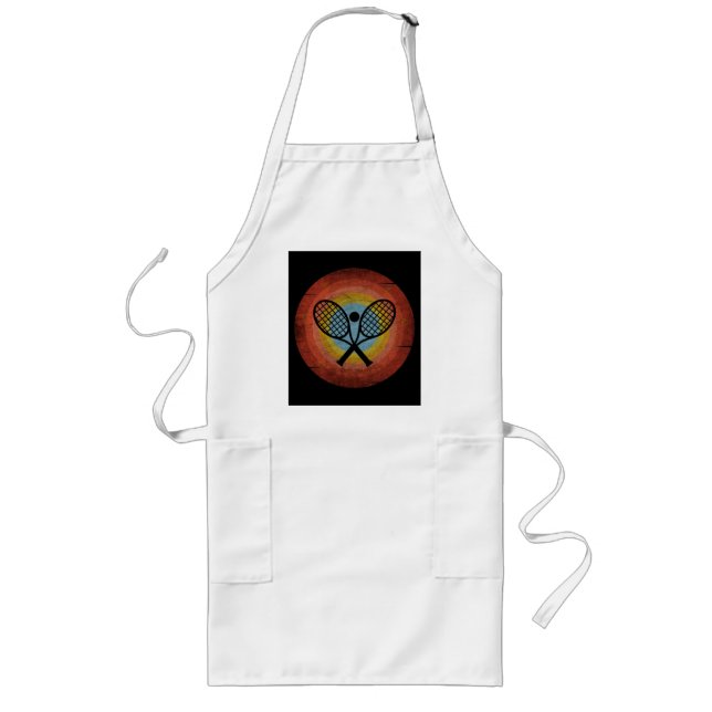 TENNIS VINTAGE LONG APRON (Front)