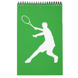 Tennis wall calendar for player, coach & fan 2022