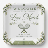 Tennis Wedding Welcome