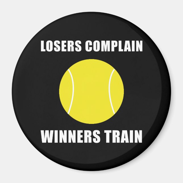Tennis Winners Train Magnet (Front)
