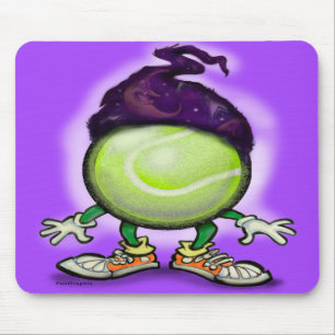 Tennis Wizard Mouse Pad