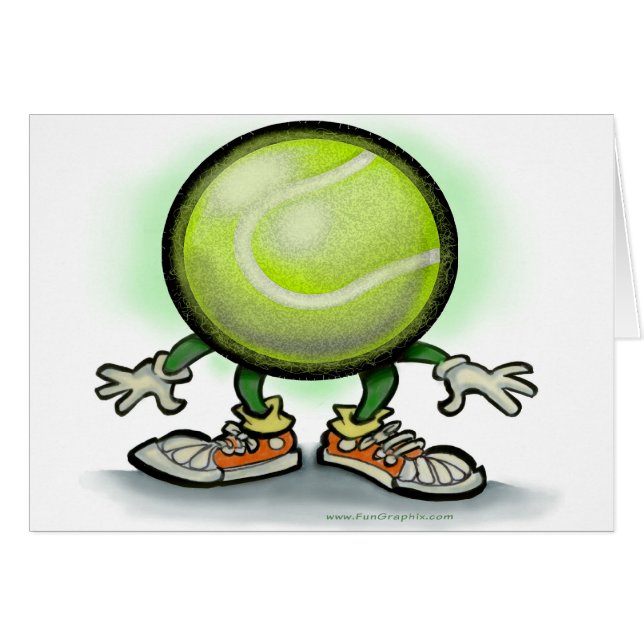 TennisCard (Front Horizontal)