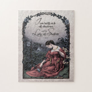 Tennyson "Lady of Shalott" Victorian Art Puzzle