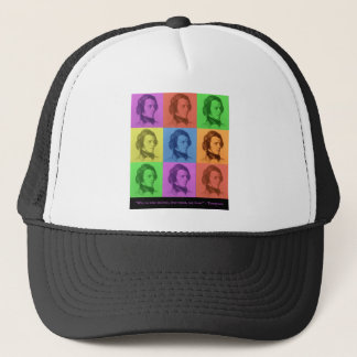 Tennyson "Love Is Long" Pop Art Gifts & Tees Trucker Hat