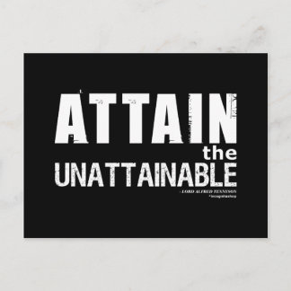 Tennyson Quote Postcard