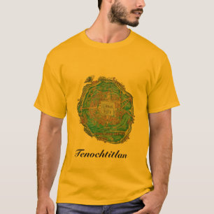 Tenochtitlan Map Shirt