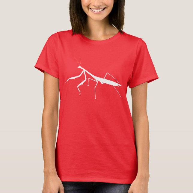 Tenodera - praying mantis T-Shirt (Front)