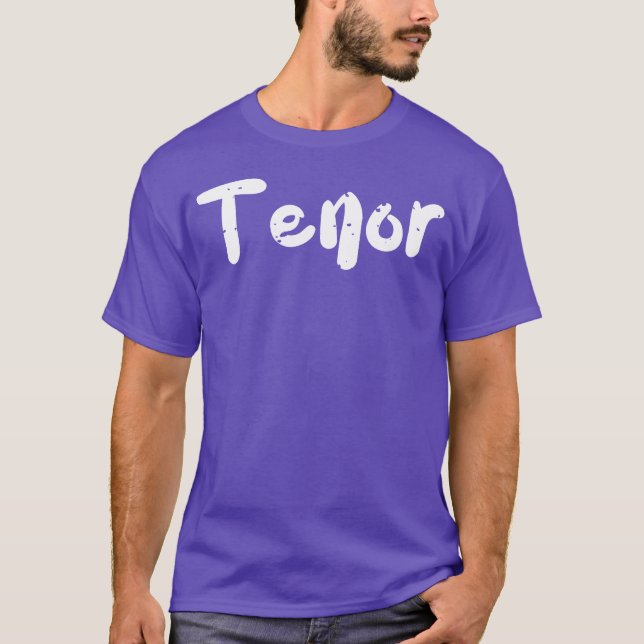Tenor Music T-Shirt (Front)