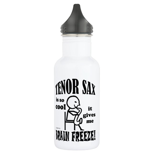 Tenor Sax, Brain Freeze 532 Ml Water Bottle (Left)