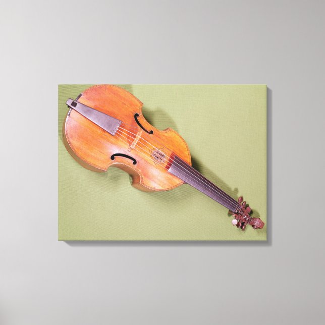 Tenor viol, 1667 canvas print (Front)