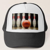 Tenpin Bowling Strike.