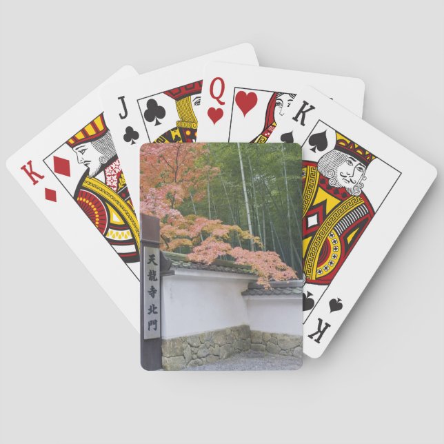 Tenryuji Temple North Gate Playing Cards (Back)