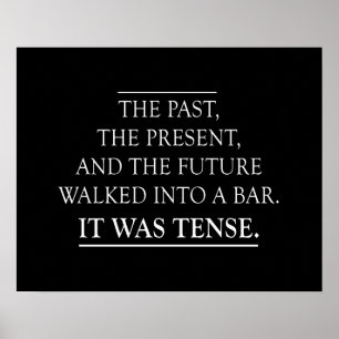 Tense Joke Poster