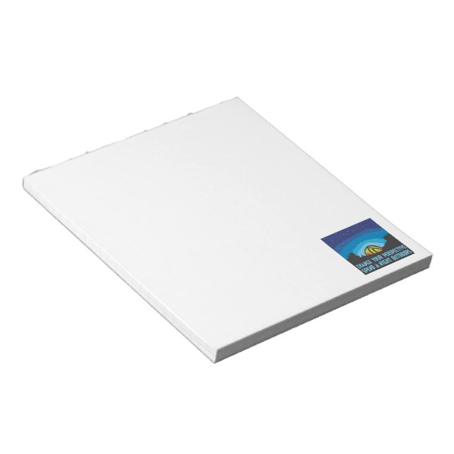 Tent Camping Notepad (Angled)