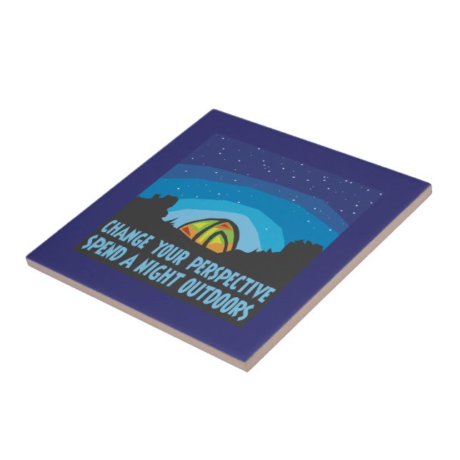 Tent Camping Tile (Side)