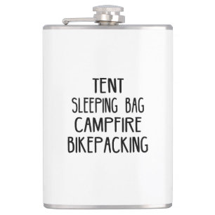 Tent Sleeping Bag Campfire Bikepacking Hip Flask