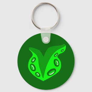Tentacle Heart Key Ring