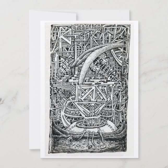 Tentacle Tank by Brian Benson Flat Card (Front)