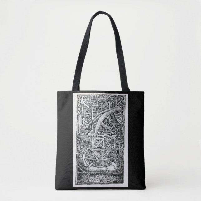 Tentacle Tank by Brian Benson Tote Bag (Front)