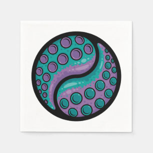 Tentacle Yin Yang Napkin