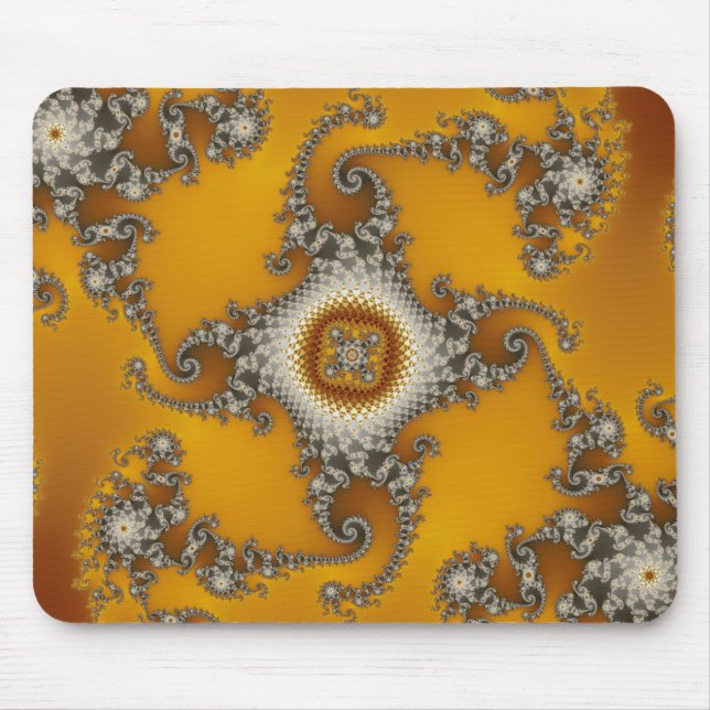 Tentacles Fractal Mouse Pad (Front)