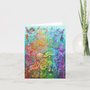 Tentacles Holiday Card