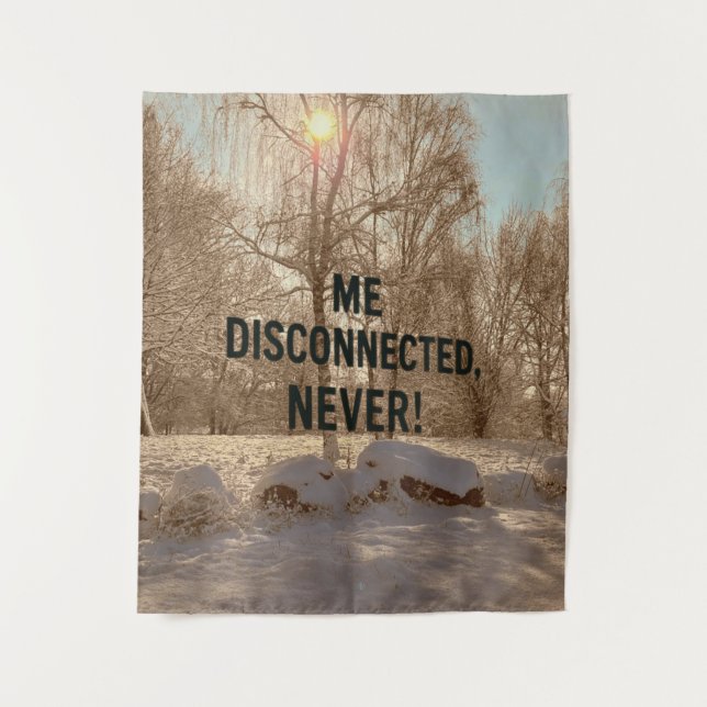 Tenture - Connected to the Wild Tapestry (Front)