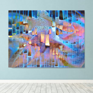 Tenuous Connections Abstract ID885 Canvas Print