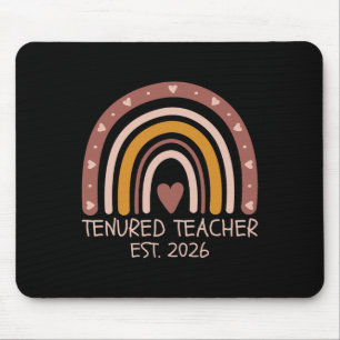 Tenured Teacher Est 2026 Tenure Promotion Women Pr Mouse Pad