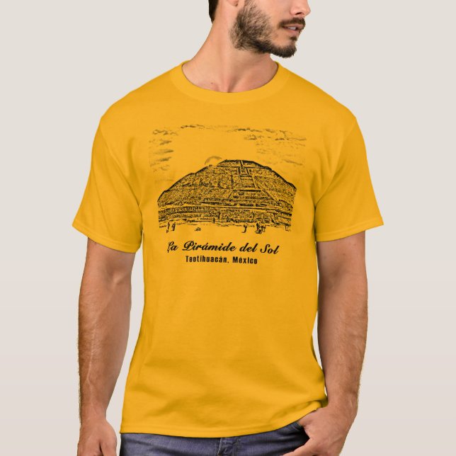 Teotihuacan, Mexico T-Shirt (Front)